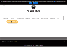 Tablet Screenshot of blackjackshop.be